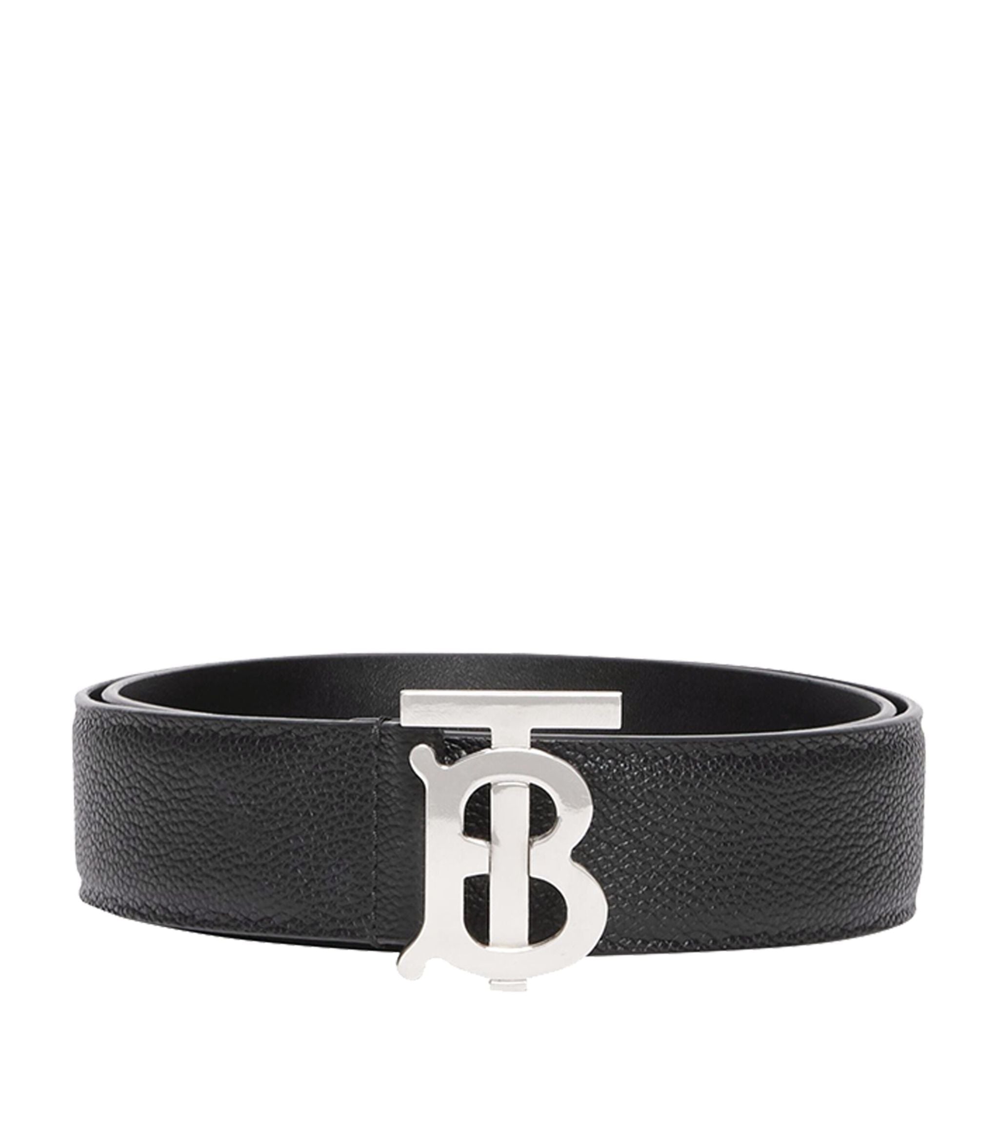 Leather TB Monogram Belt GOODS Harrods   