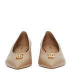 Leather TB Monogram Pumps 40 Miscellaneous Harrods   