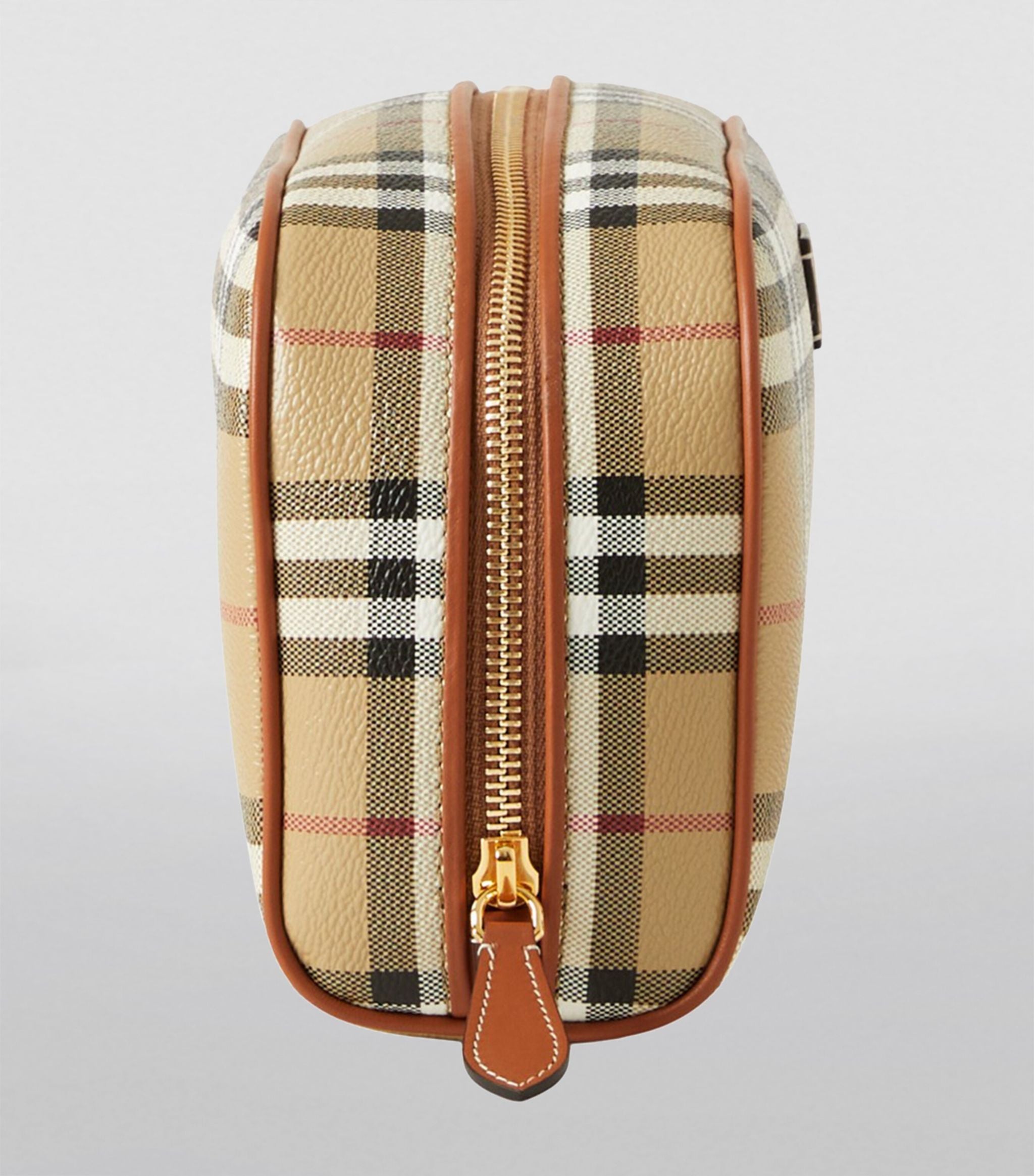 Medium Check Travel Pouch GOODS Harrods   