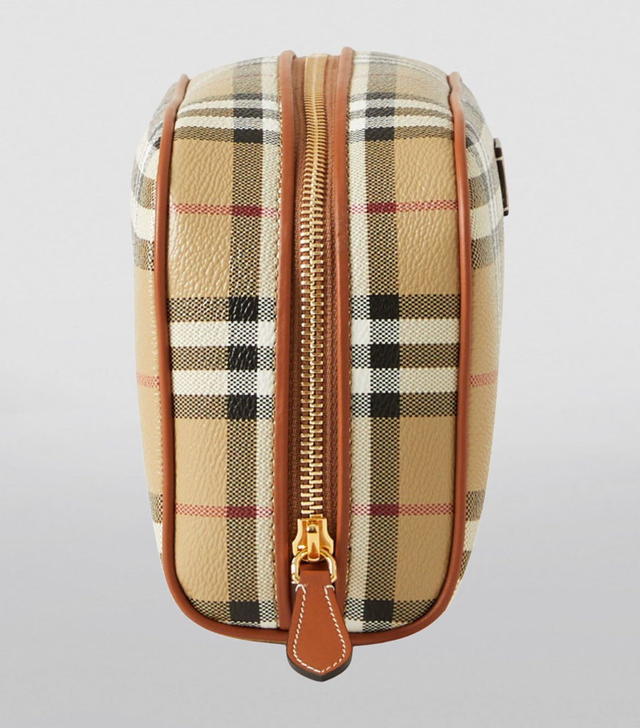 Medium Check Travel Pouch