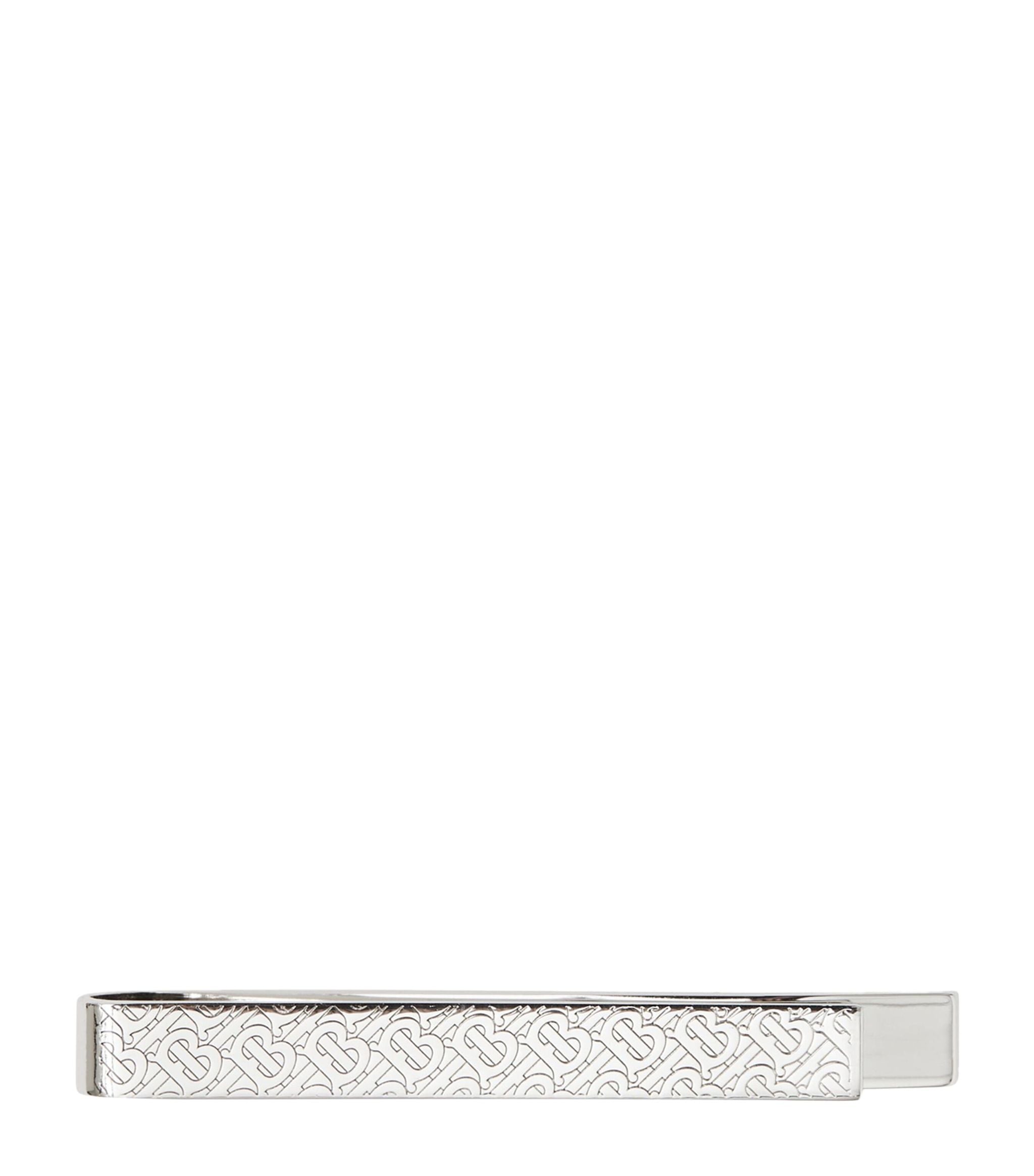 Palladium-Plated TB Monogram Tie Bar GOODS Harrods   