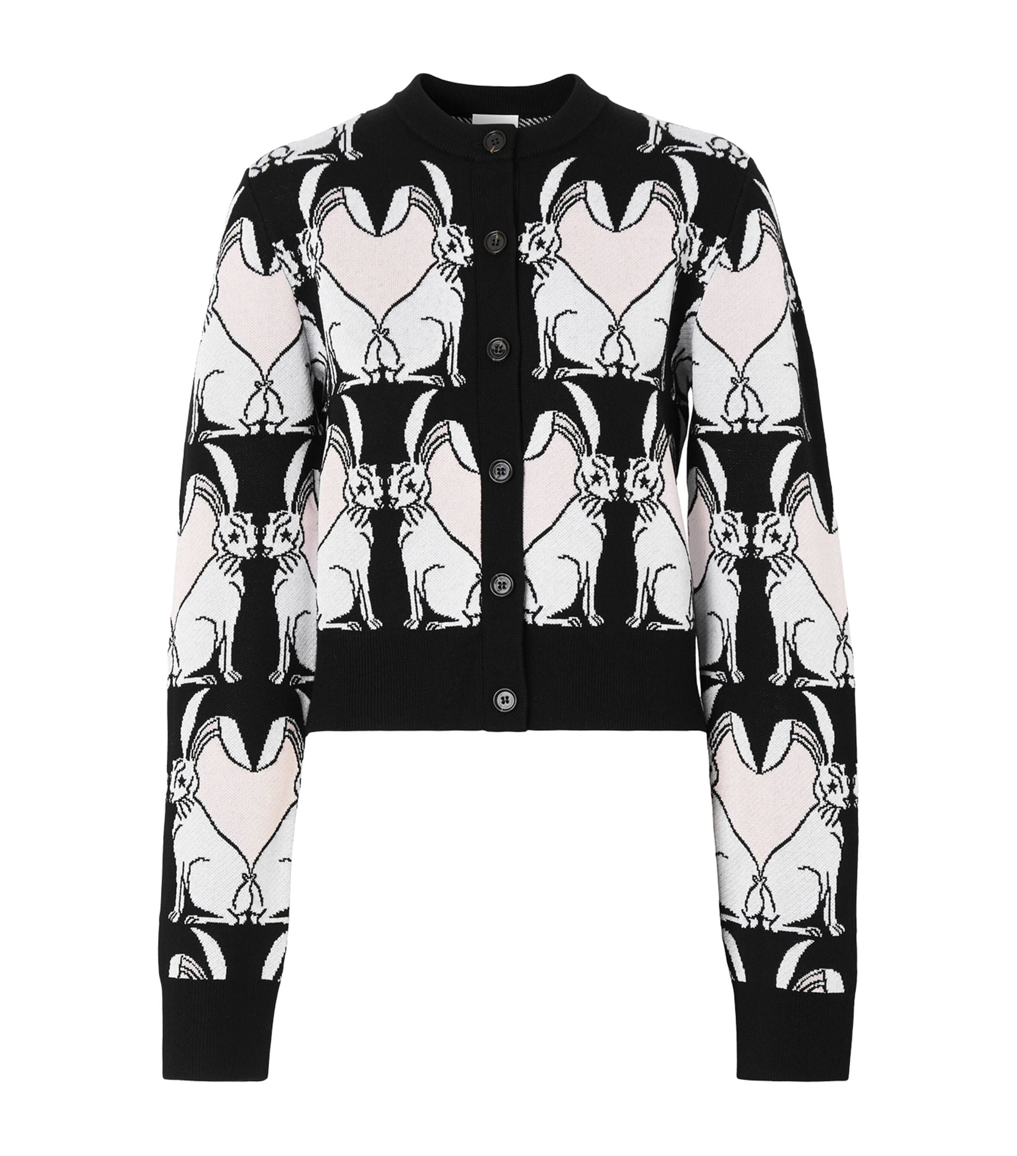 Rabbit Jacquard Cardigan Miscellaneous Harrods   