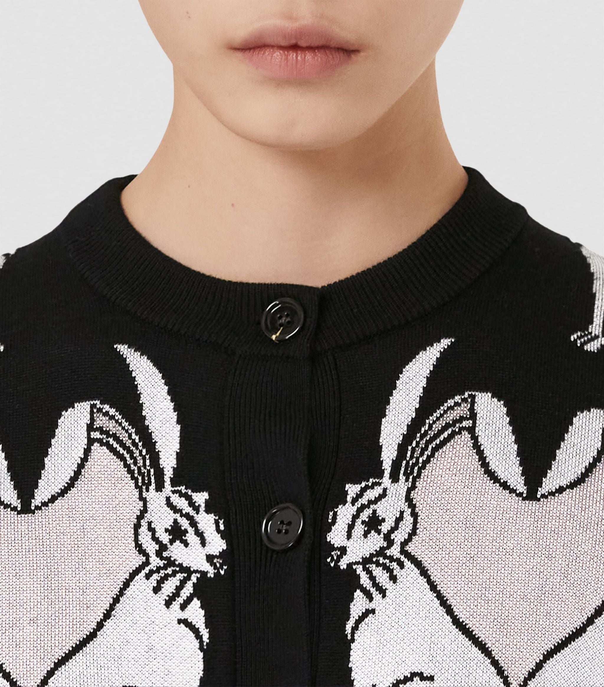 Rabbit Jacquard Cardigan Miscellaneous Harrods   