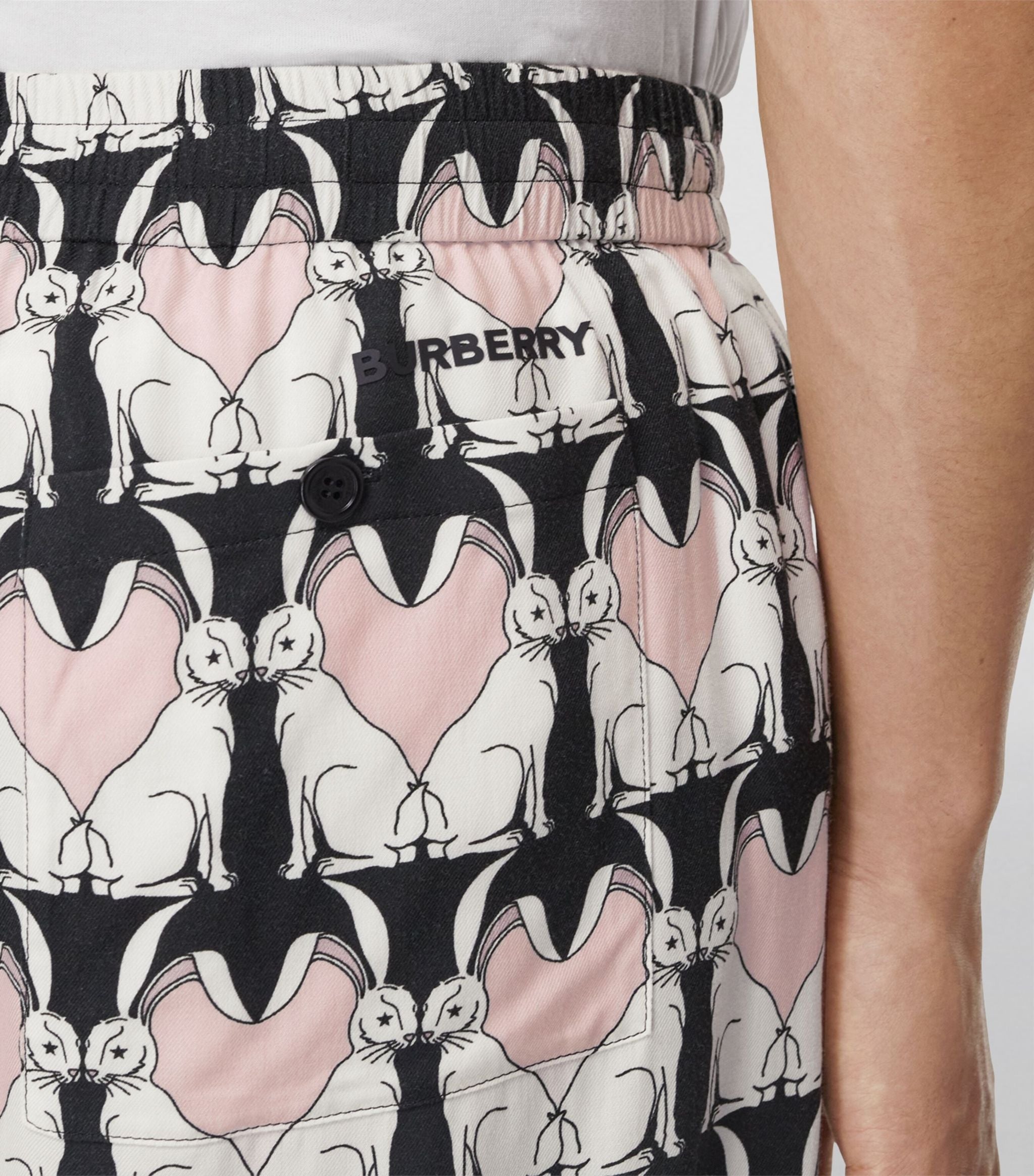 Rabbit-Print Shorts Miscellaneous Harrods   