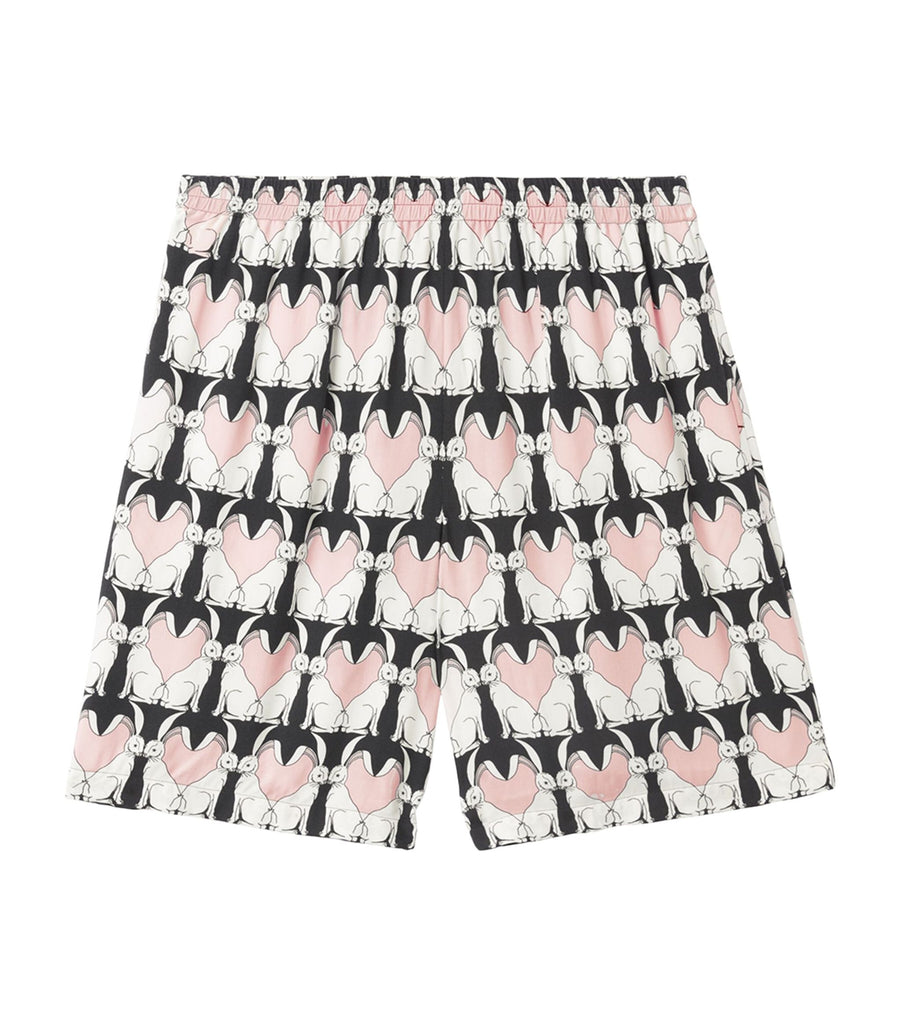 Rabbit-Print Shorts