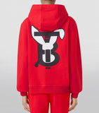 Rabbit Print Zip-Up Hoodie Miscellaneous Harrods   