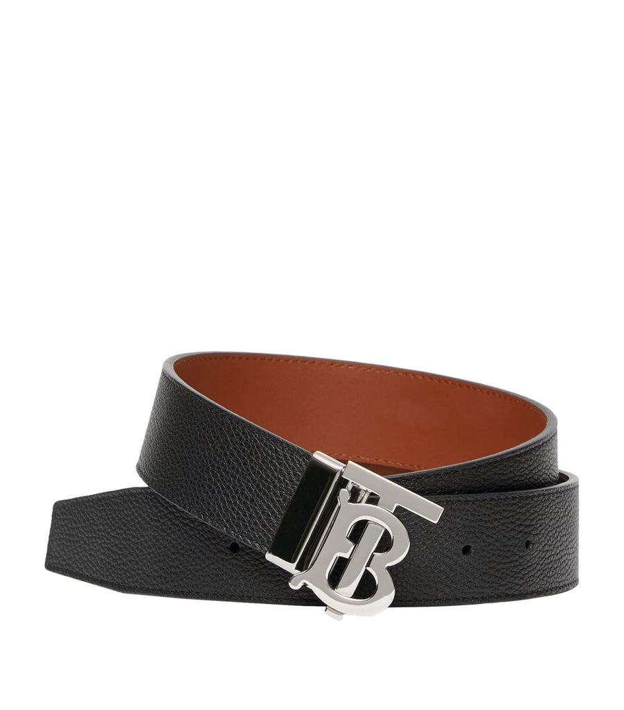 Reversible Leather TB Monogram Belt