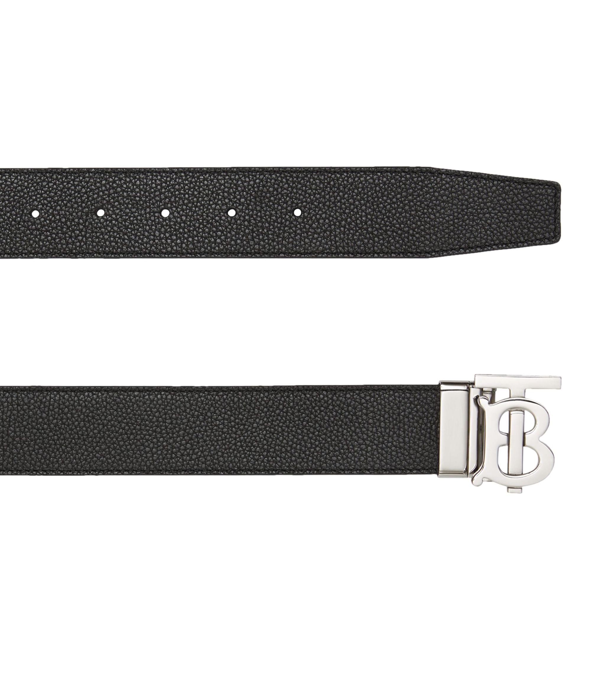 Reversible Leather TB Monogram Belt Miscellaneous Harrods   