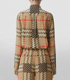 Silk Pixel Check Shirt GOODS Harrods   