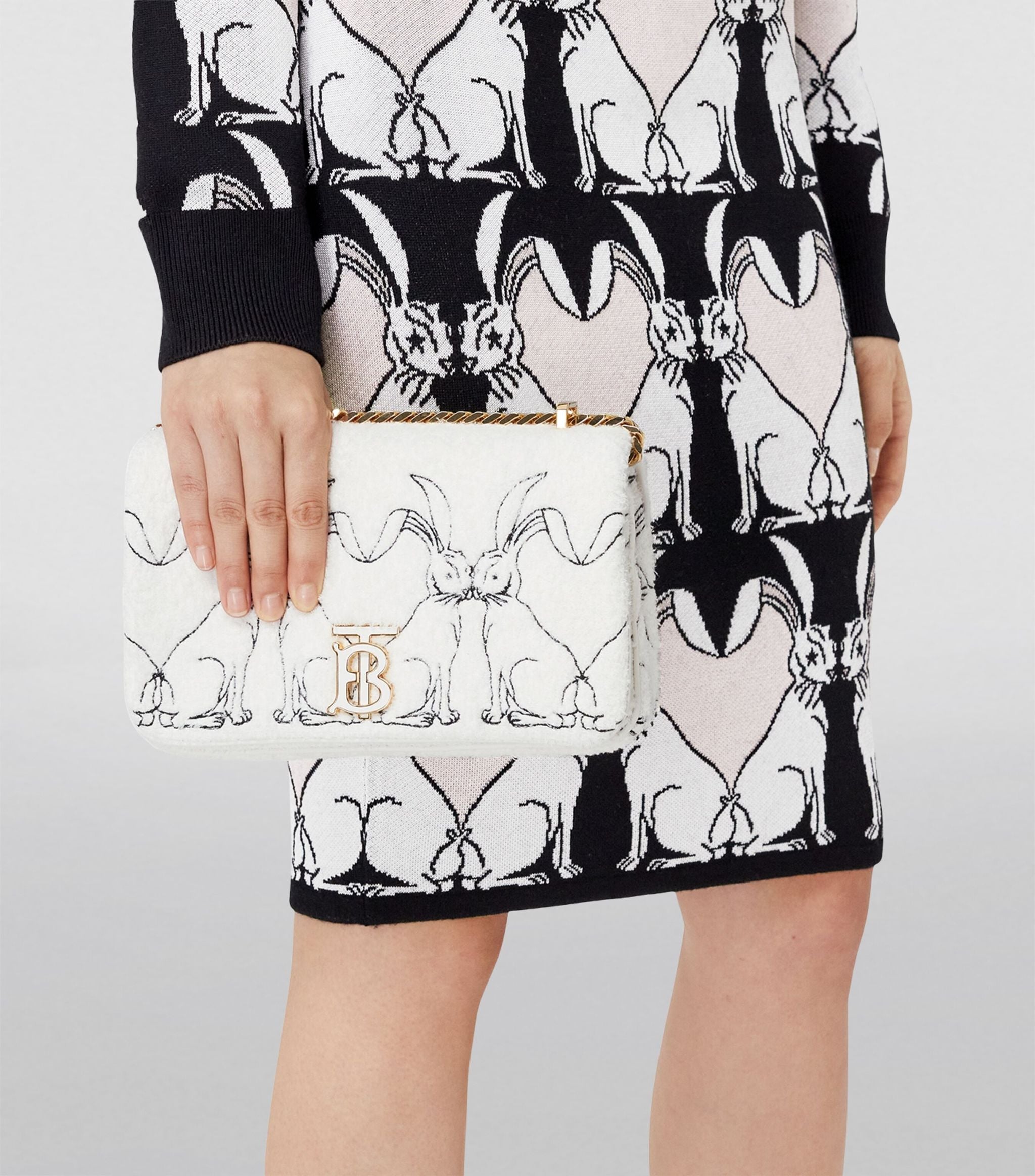 Small Faux Fur Rabbit Motif Lola Bag GOODS Harrods   