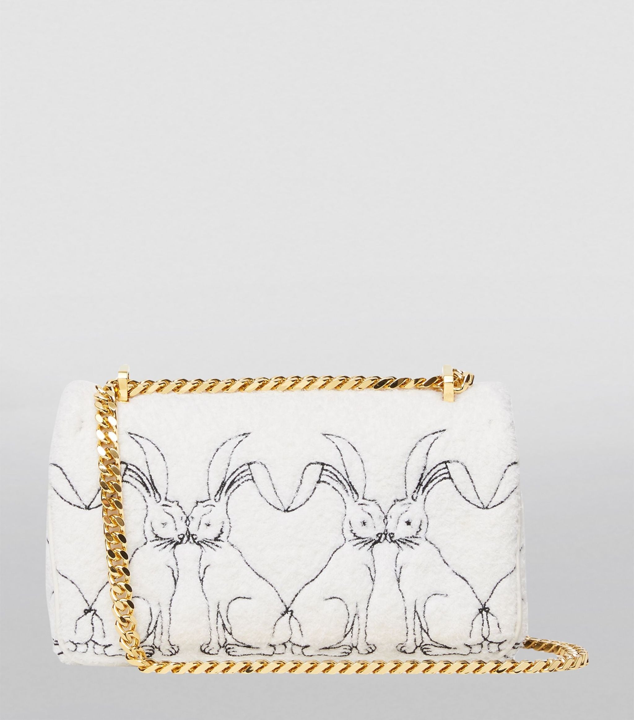 Small Faux Fur Rabbit Motif Lola Bag GOODS Harrods   