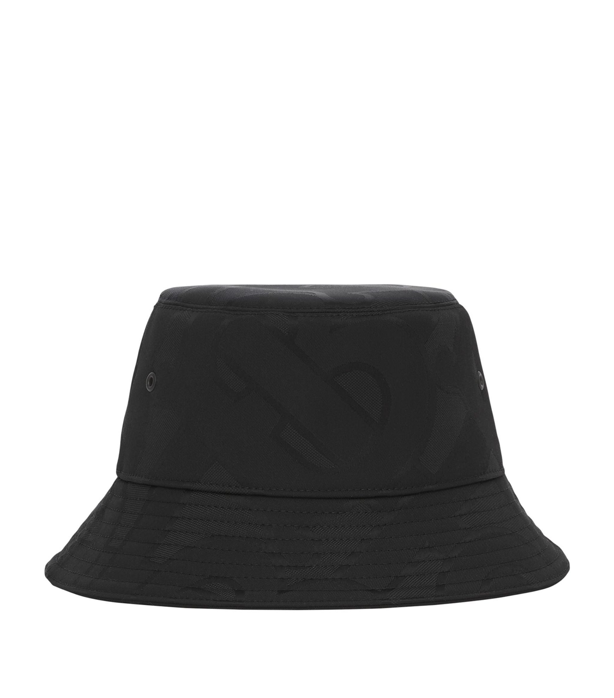 TB Monogram Jacquard Bucket Hat GOODS Harrods   