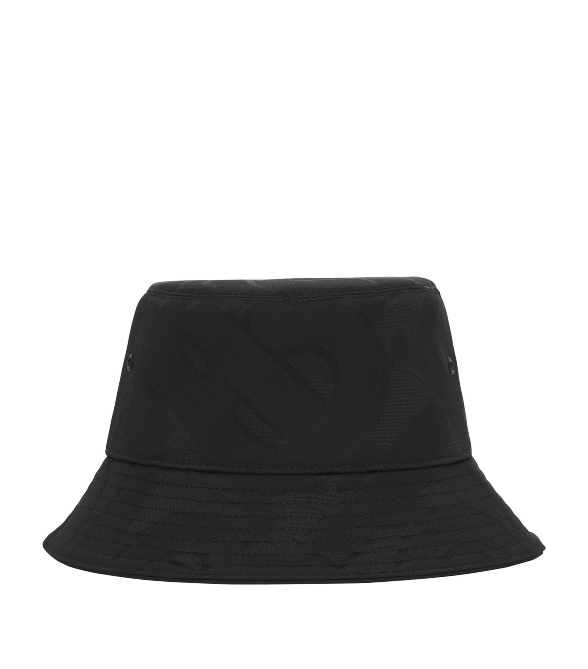 TB Monogram Jacquard Bucket Hat GOODS Harrods   