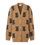 TB Monogram Jacquard Cardigan GOODS Harrods   