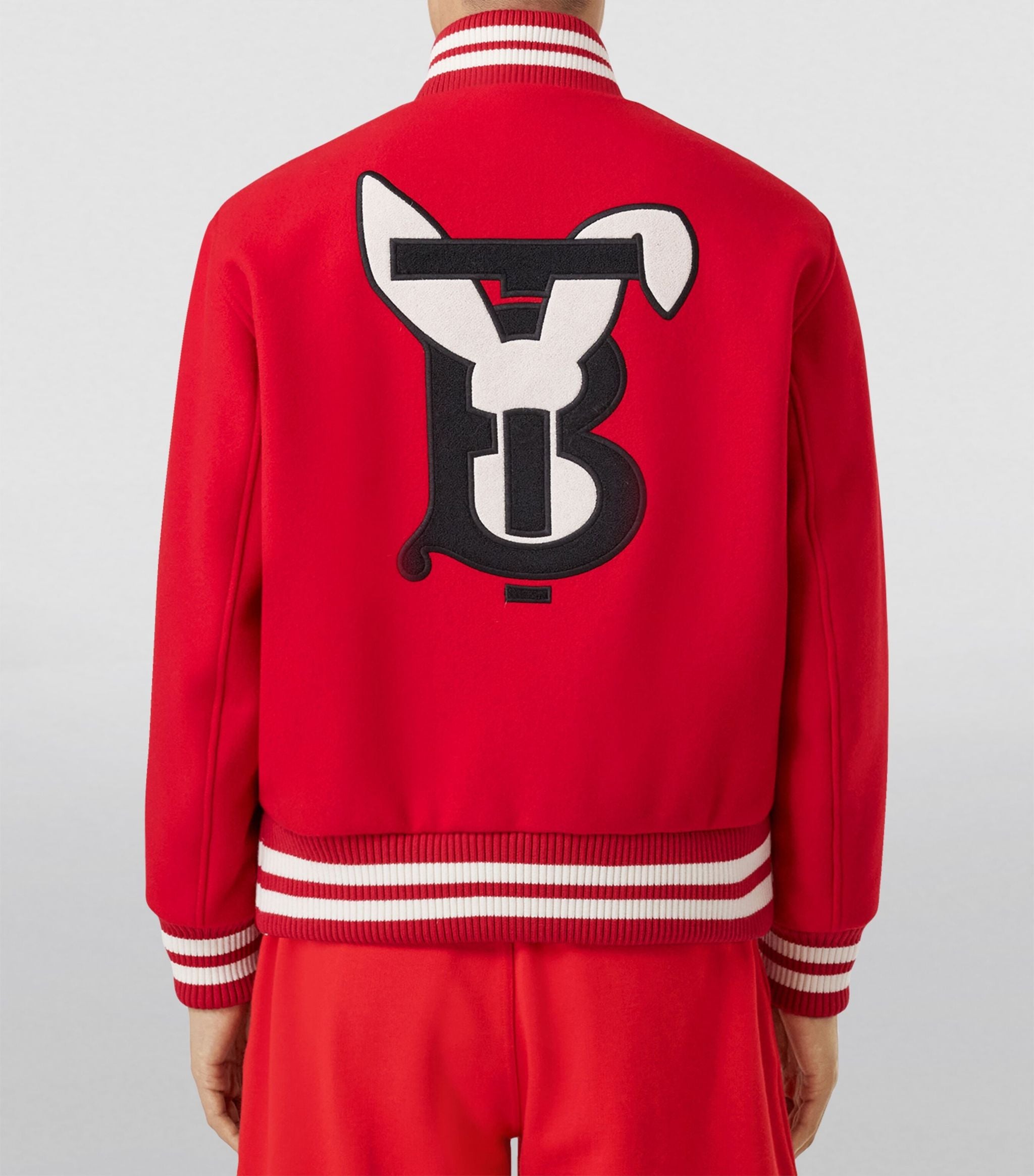 Wool Rabbit Varsity Jacket GOODS Harrods   