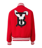 Wool Rabbit Varsity Jacket GOODS Harrods   