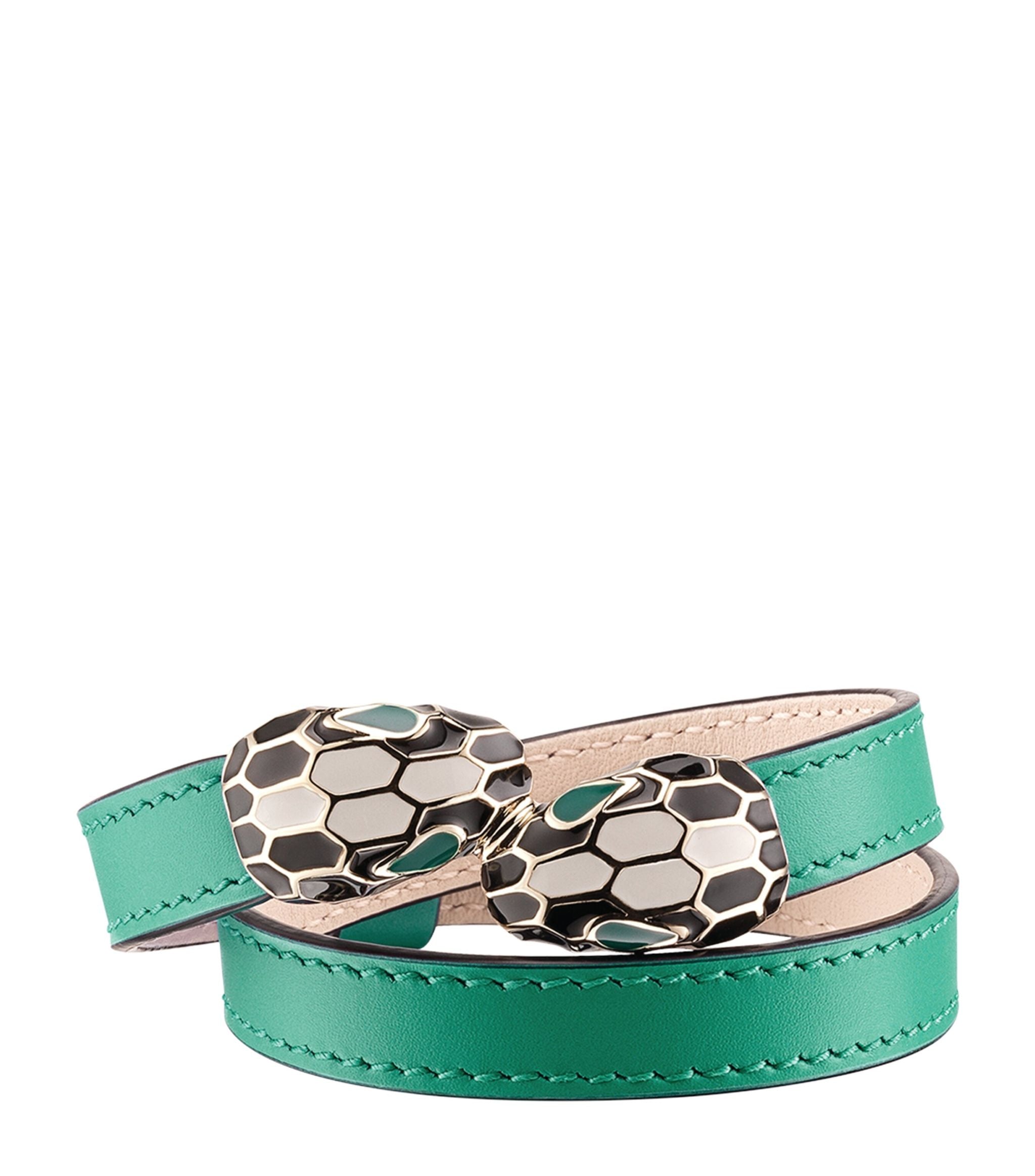 Serpenti Forever Leather Bracelet