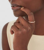 Rose Gold, Diamond and Mother-of-Pearl Serpenti Viper Ring Miscellaneous Harrods   