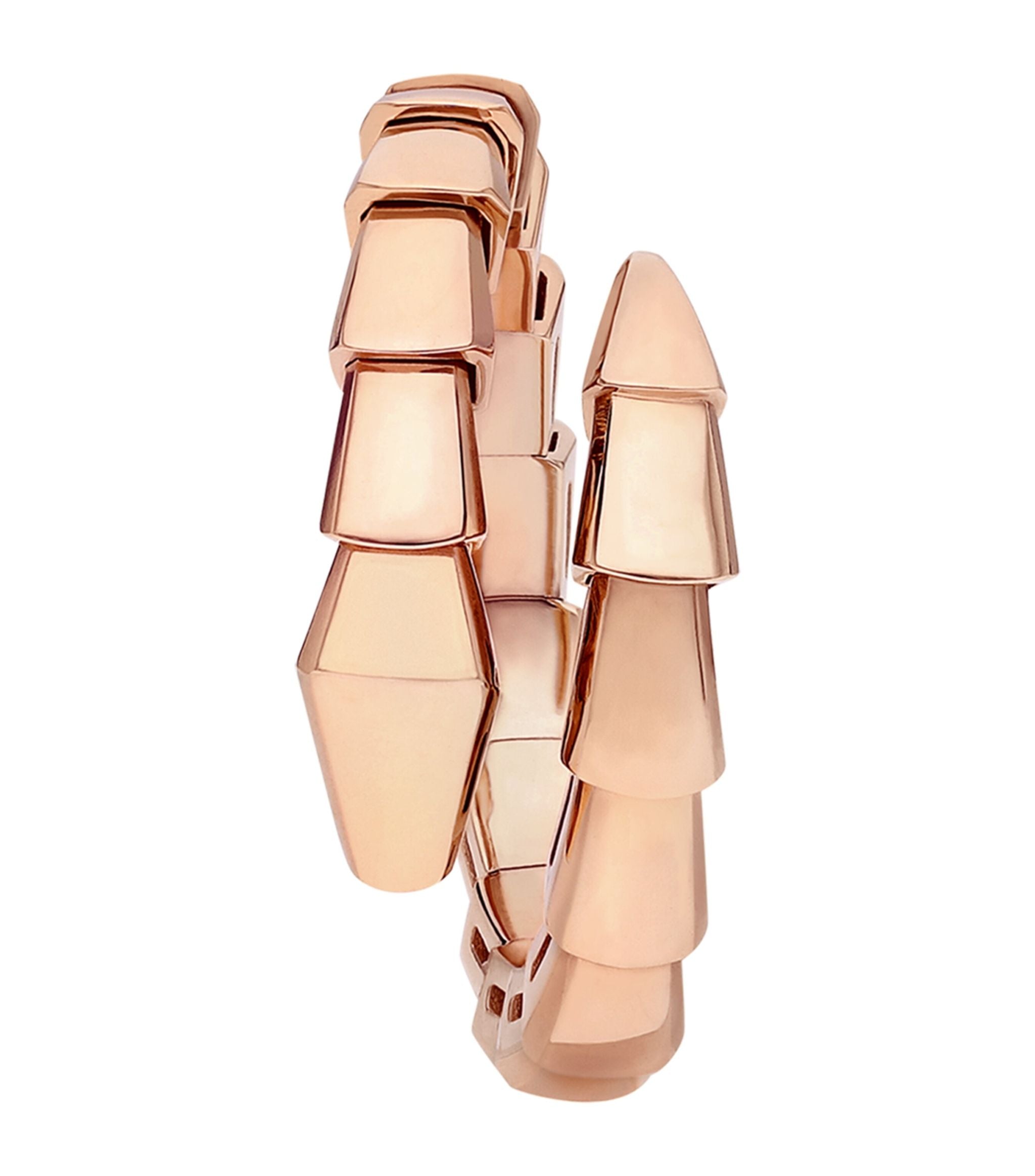 Rose Gold Serpenti Viper Ring Miscellaneous Harrods   