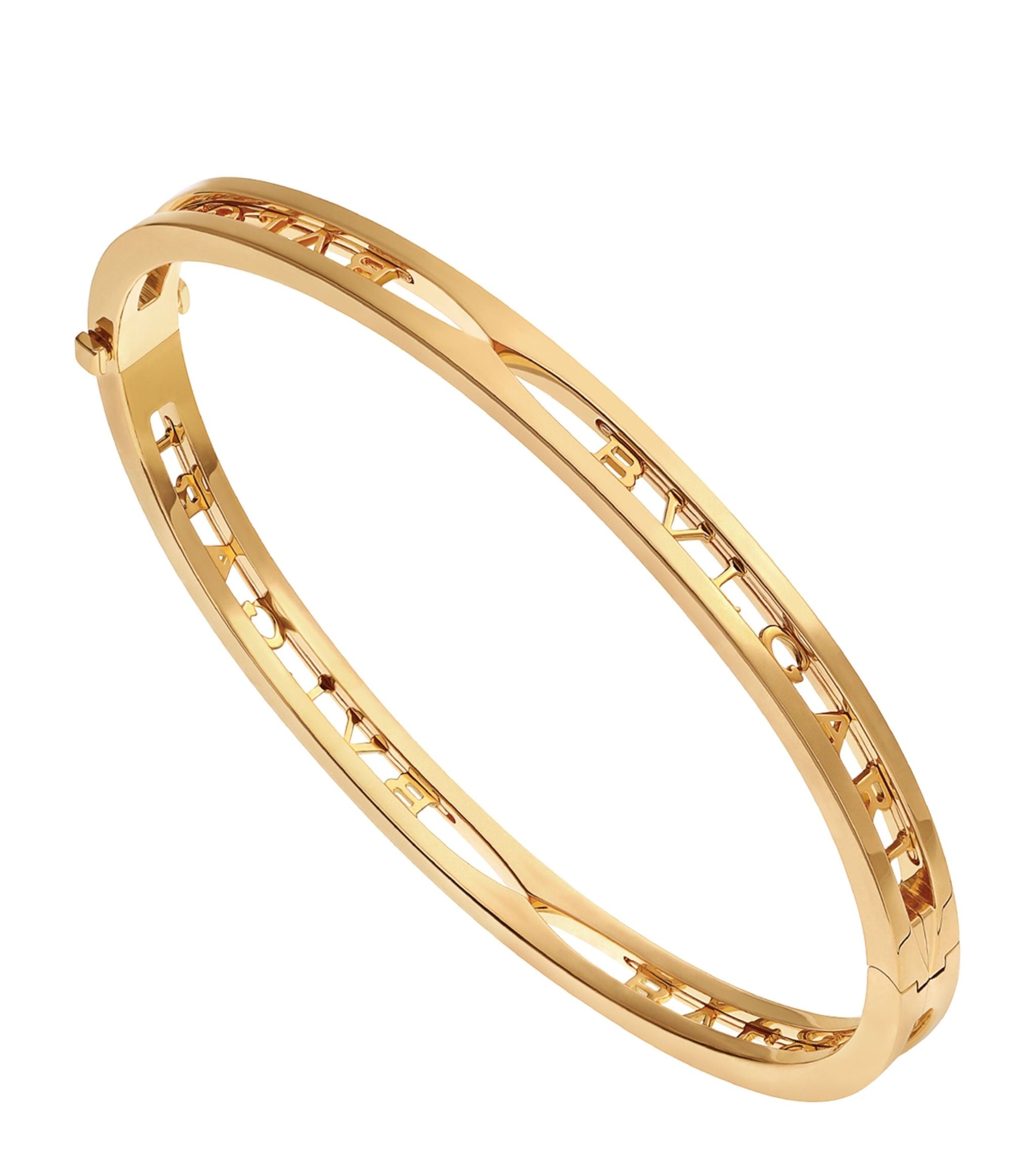 Yellow Gold B.Zero 1 Bangle GOODS Harrods   