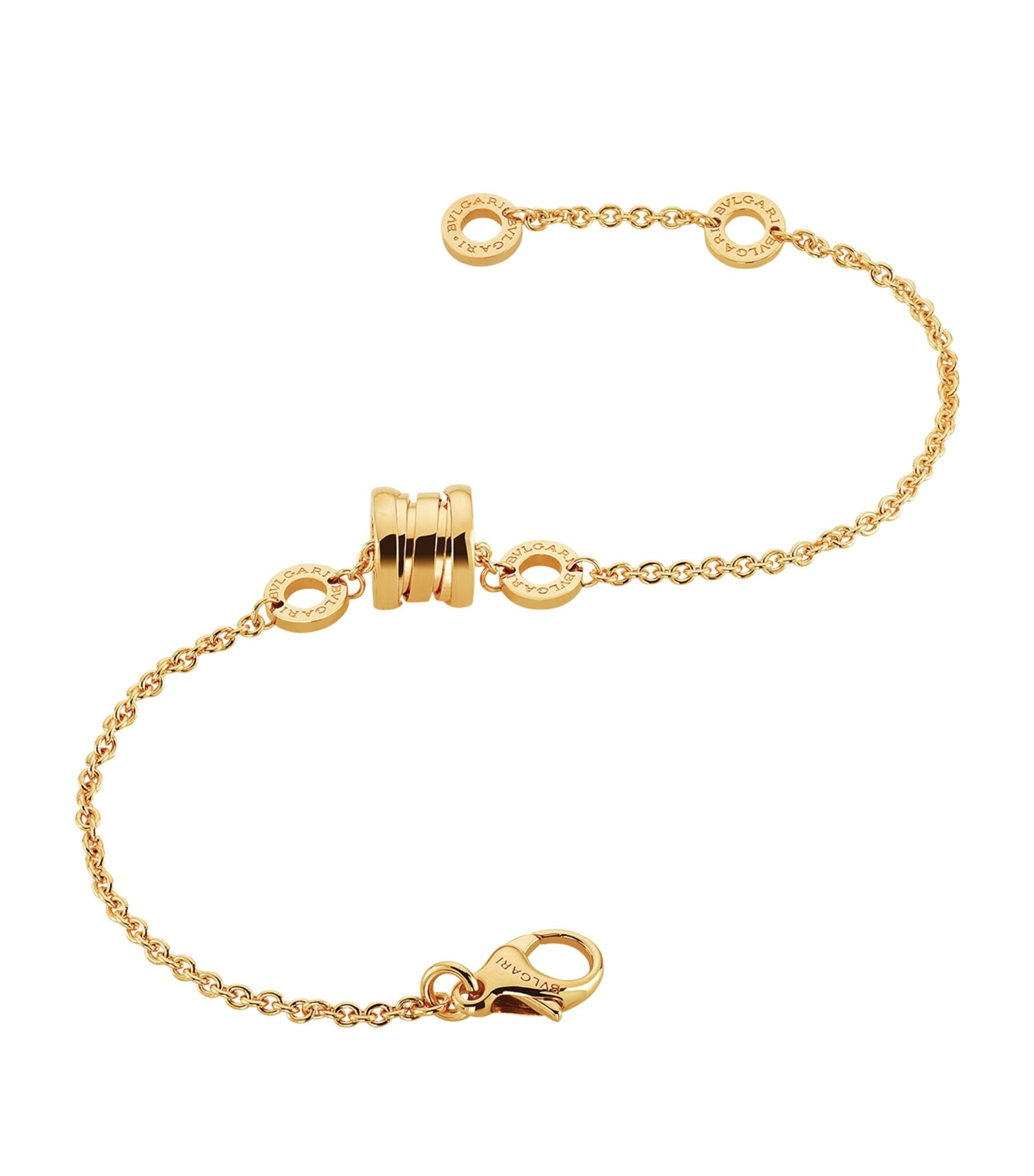 Yellow Gold B.Zero 1 Bracelet GOODS Harrods   