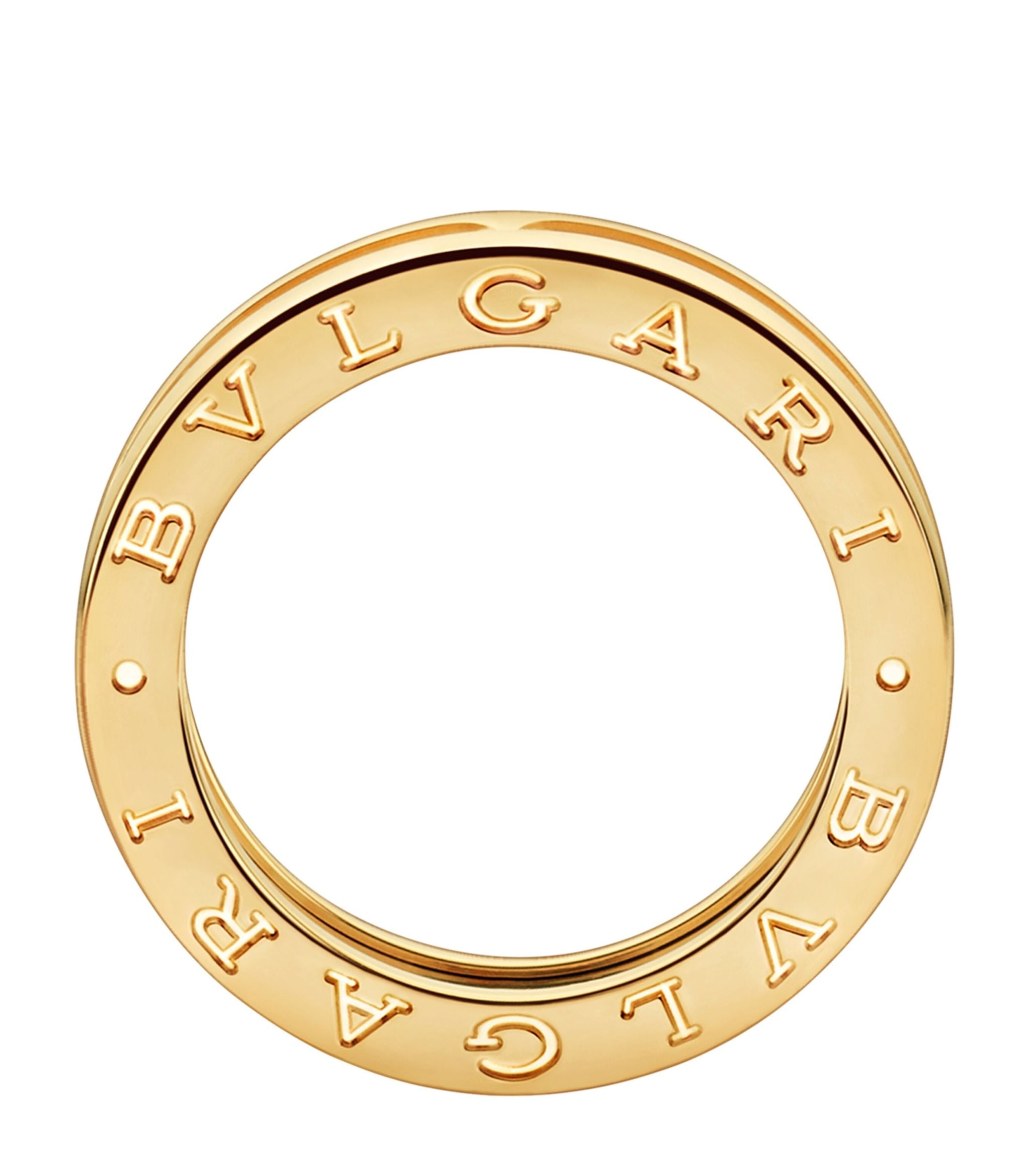 Yellow Gold B.zero1 One-Band Ring GOODS Harrods   