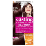 L'Oreal Paris Casting Creme Gloss Natural Permanent Hair Dye Cool Mocha Brown 5102 Brunette Sainsburys   