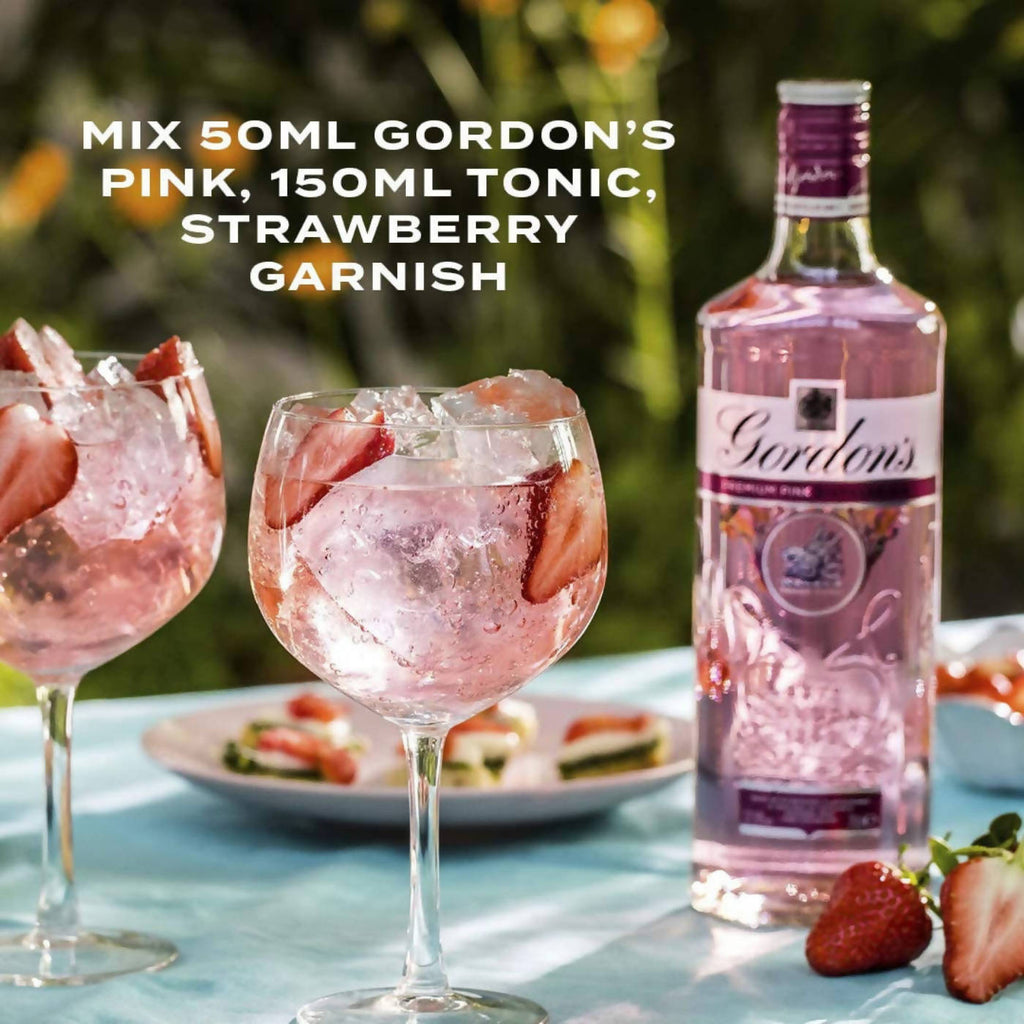 Gordon's Pink Gin, 1L 37.5% ABV