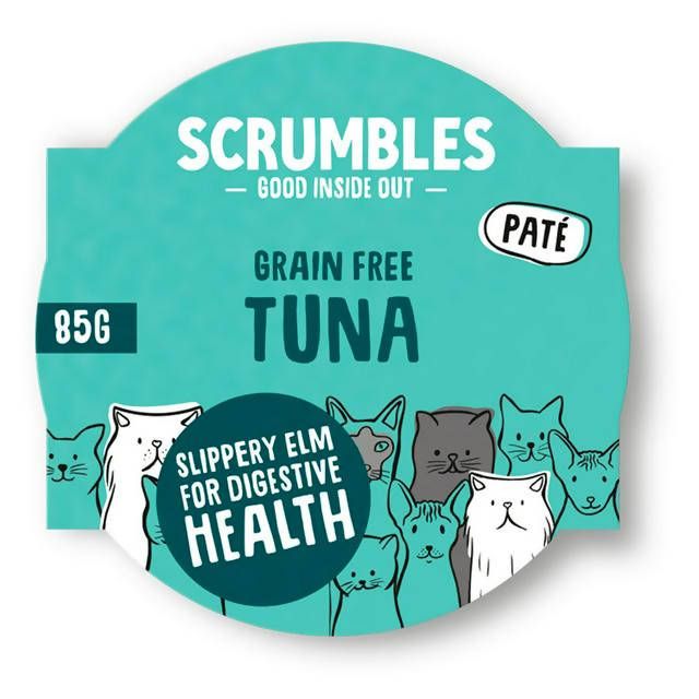 Scrumbles Tuna Cat Food 85g Cat pouches & cans Sainsburys   