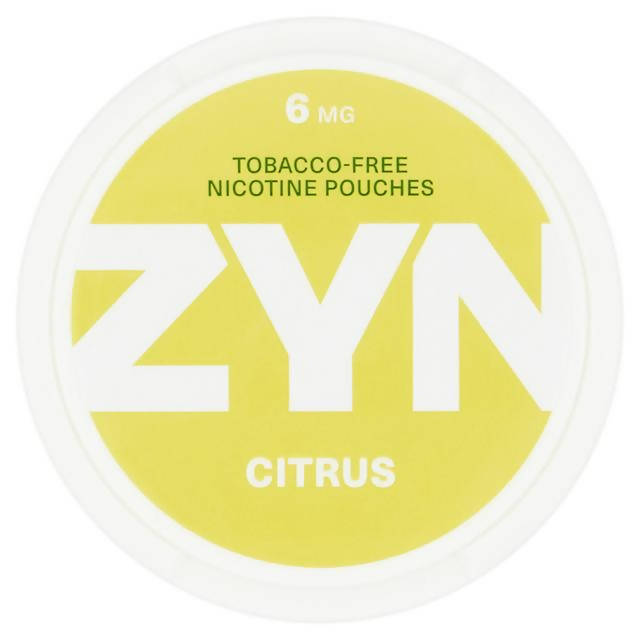 ZYN Nicotine Pouch Citrus Strong 6mg Vaping & alternatives Sainsburys   