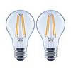 HOME LED Filament Standard 60w ES Light Bulb 2Pk - McGrocer