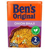 Bens Original Rice Onion Bhaji Microwave Rice 250g Microwave rice Sainsburys   