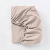 Purity Home Easy-care 400 Thread Count Cotton Fitted Sheet, Blush in 4 Sizes Bedding Costco UK   