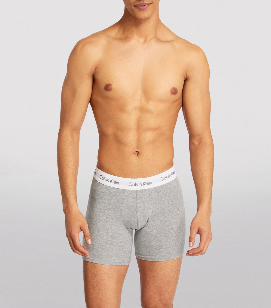 Cotton Stretch Boxer Briefs (Pack of 3)