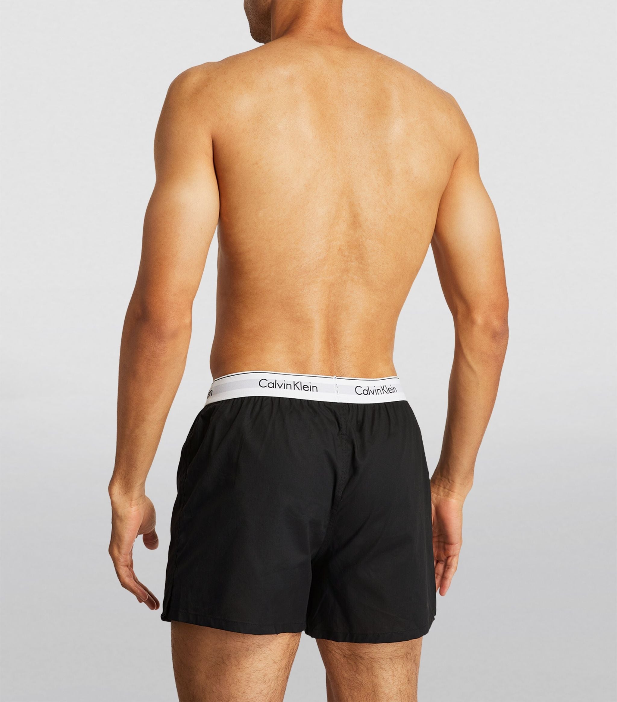 Modern Cotton Boxer Shorts (Pack of 2) GOODS Harrods   