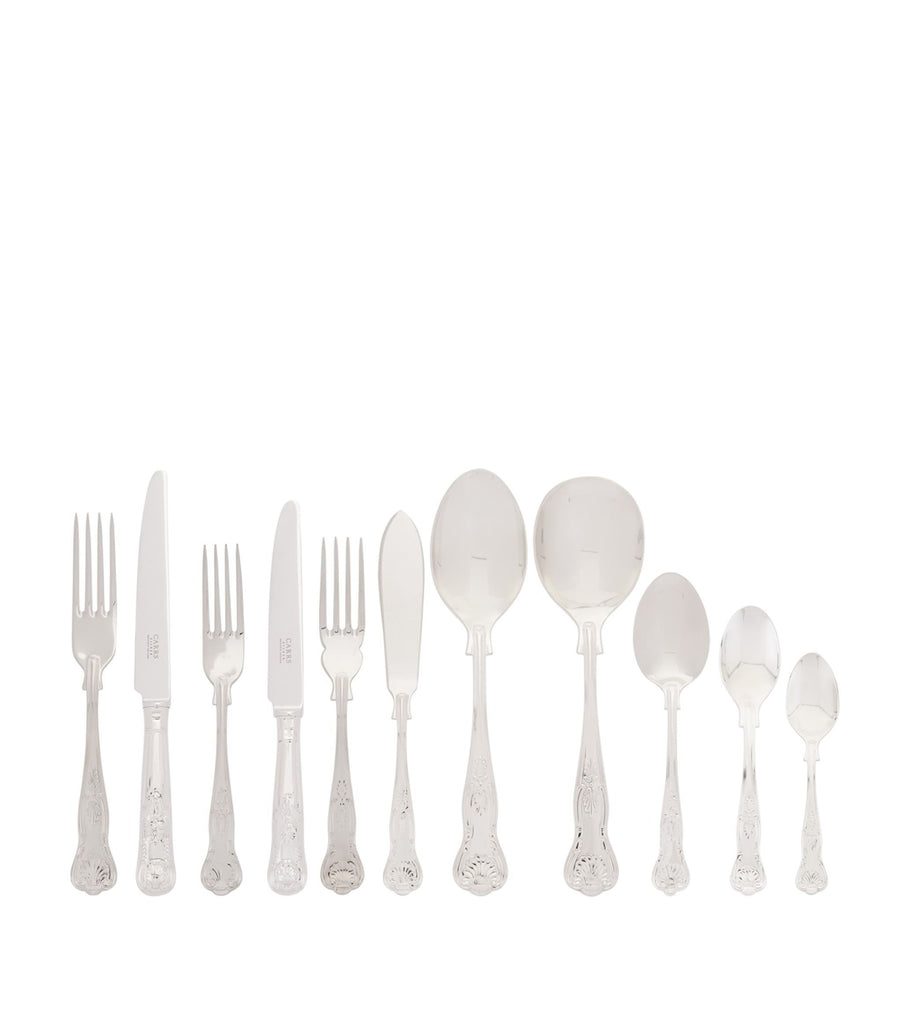 Kings Stainless Steel 124-Piece Cutlery Set