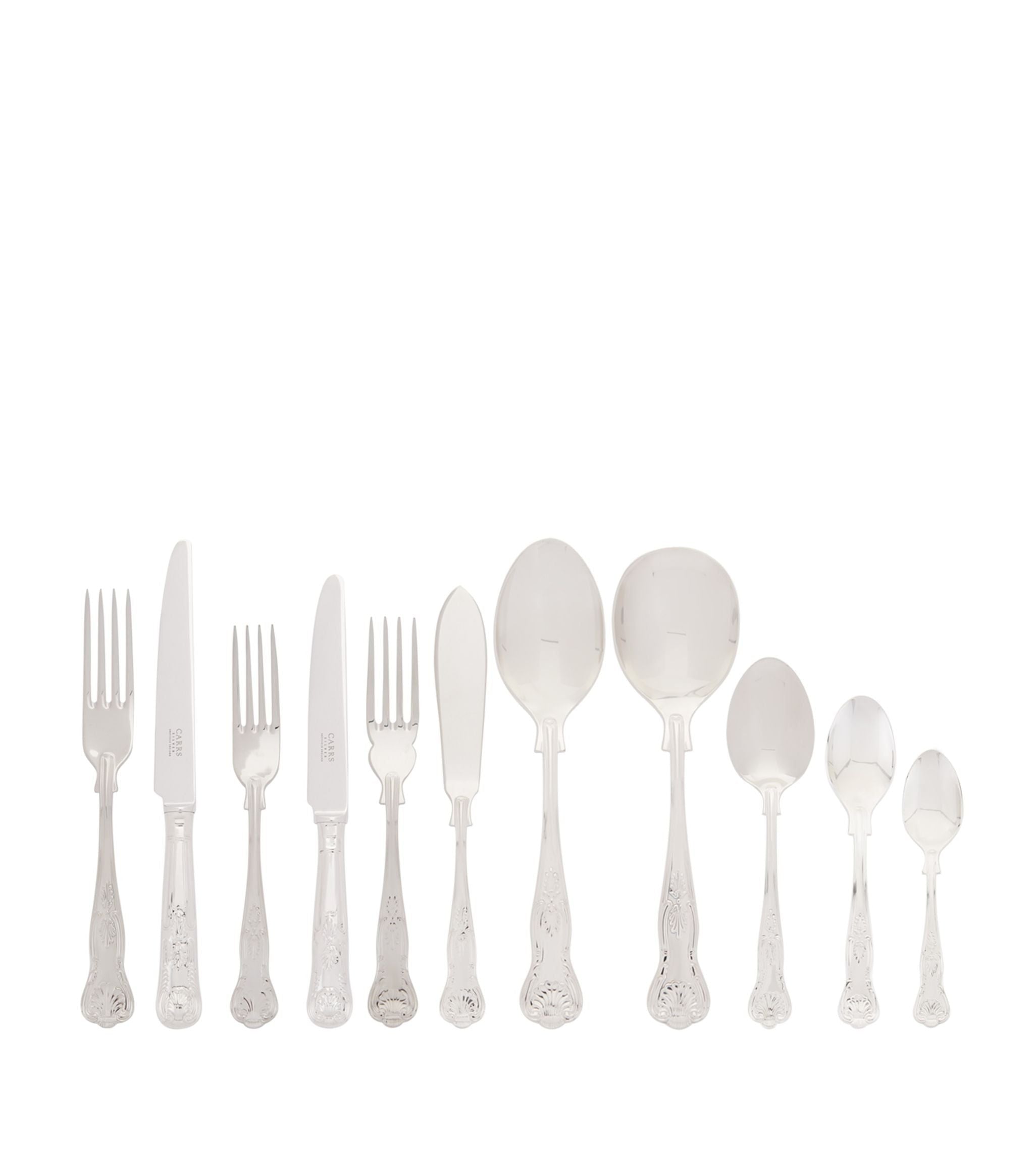 Kings Stainless Steel 60-Piece Cutlery Set GOODS Harrods   