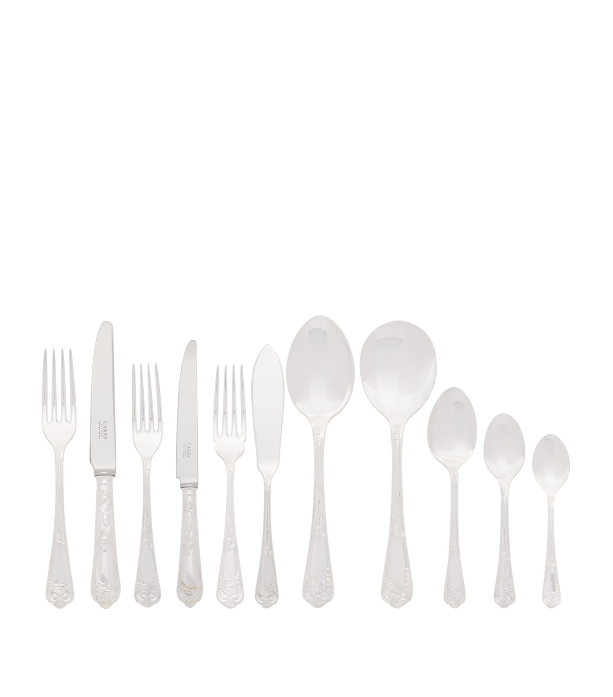 La Regence Silver Plated 124-Piece Cutlery Set GOODS Harrods   