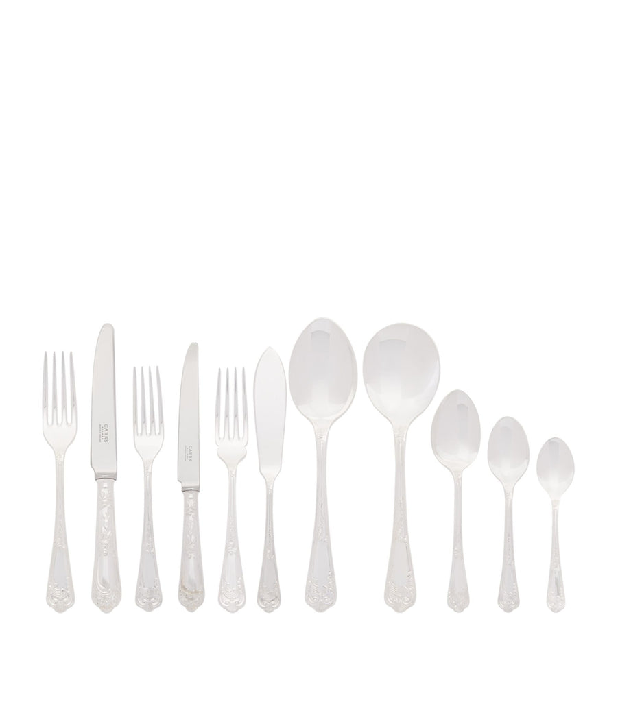 La Regence Silver Plated 124-Piece Cutlery Set