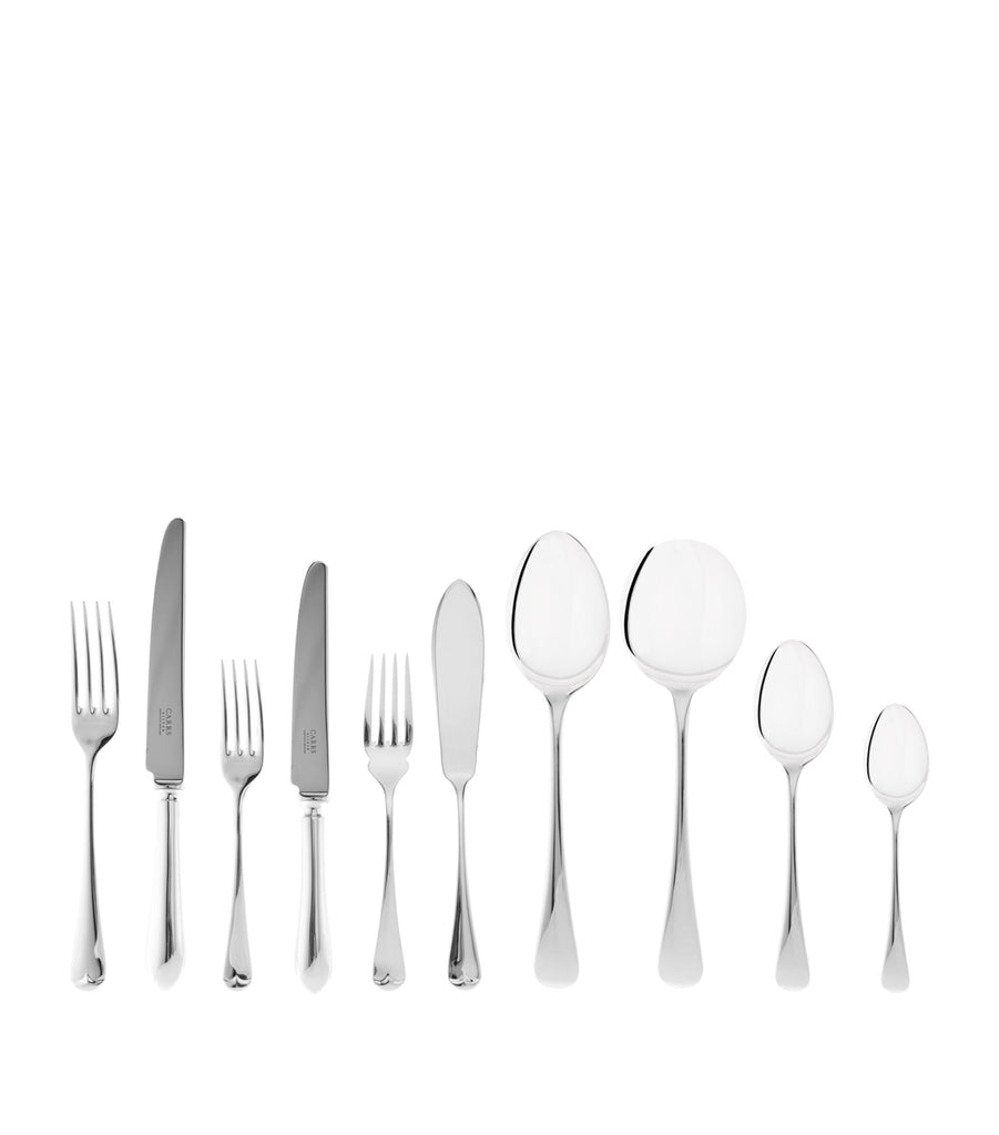 Old English Silver Plated 62-Piece Set