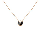 Extra Small Rose Gold and Onyx Amulette de Cartier Necklace Miscellaneous Harrods   