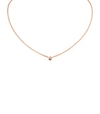 Large Pink Gold and Diamond Cartier d'Amour Necklace GOODS Harrods   