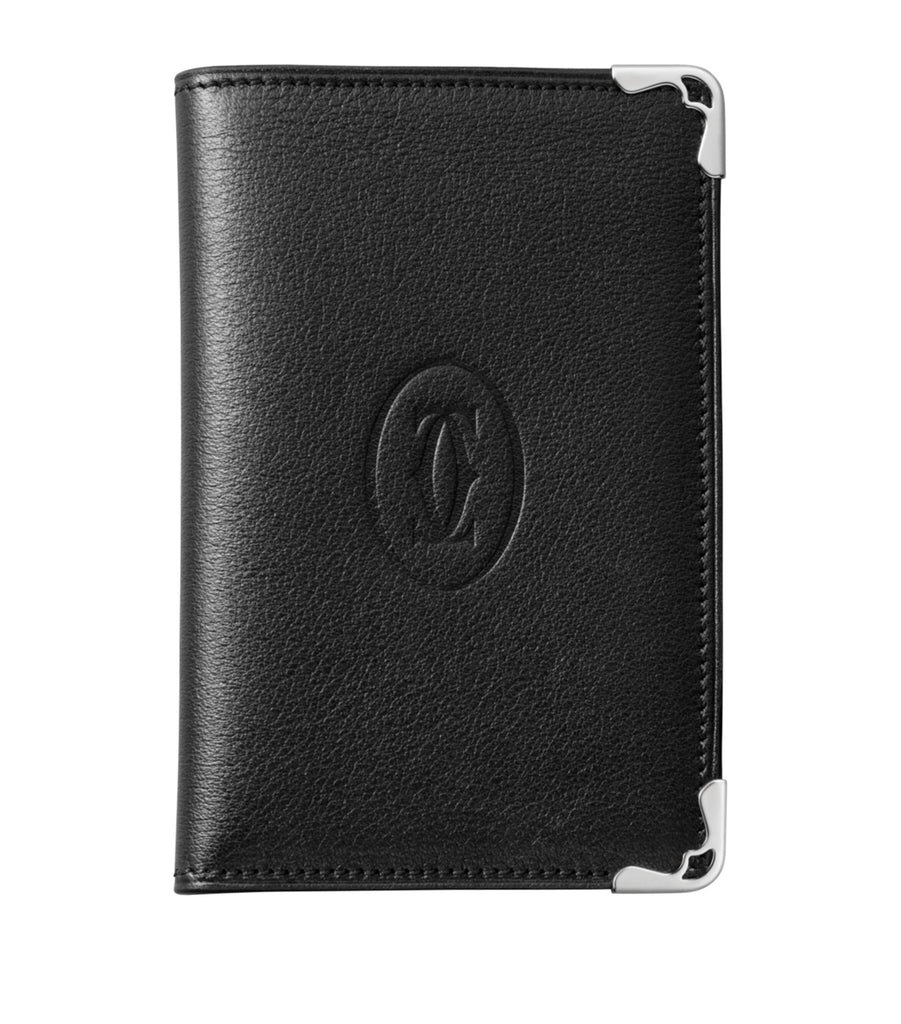 Leather Must de Cartier Bifold Card Holder