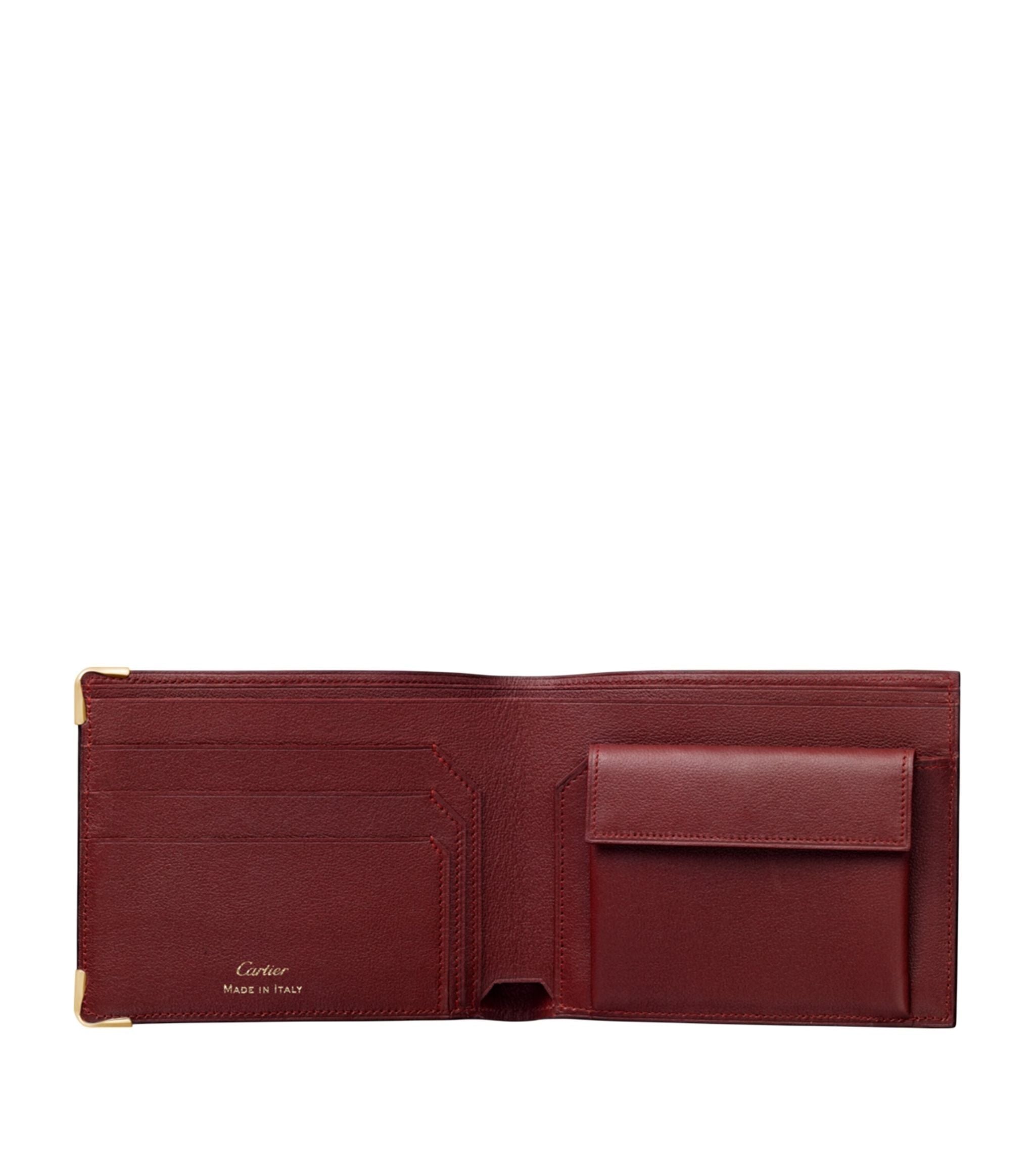 Leather Must de Cartier Bifold Wallet GOODS Harrods   