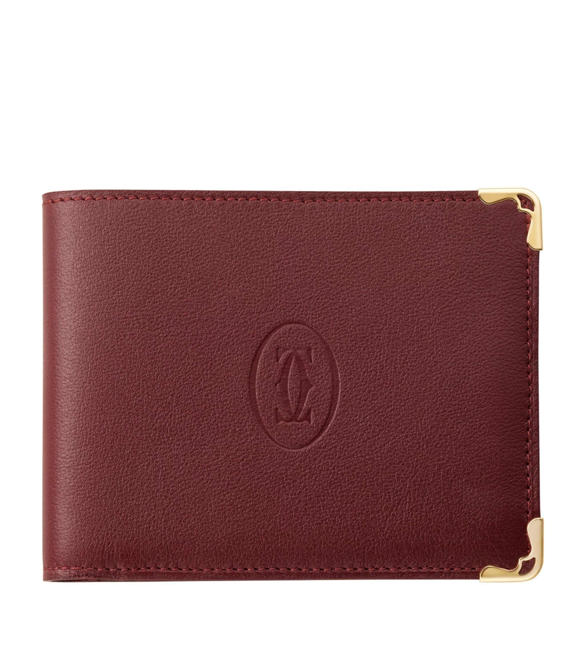 Leather Must de Cartier Bifold Wallet GOODS Harrods   