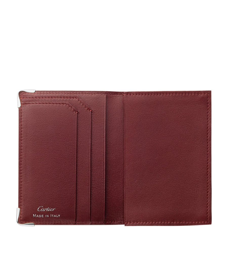 Leather Must de Cartier Business Card Holder