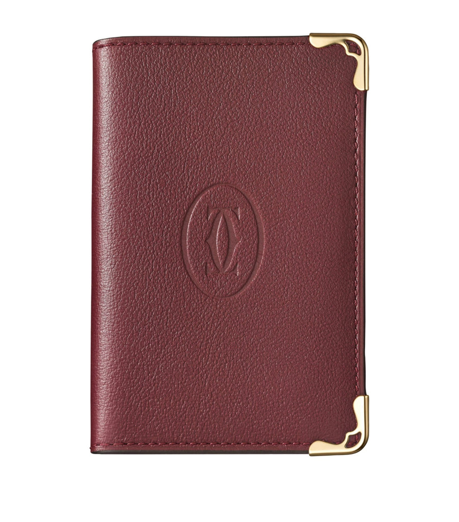 Leather Must de Cartier Card Holder