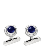 Palladium-Plated Pasha de Cartier Cufflinks GOODS Harrods   