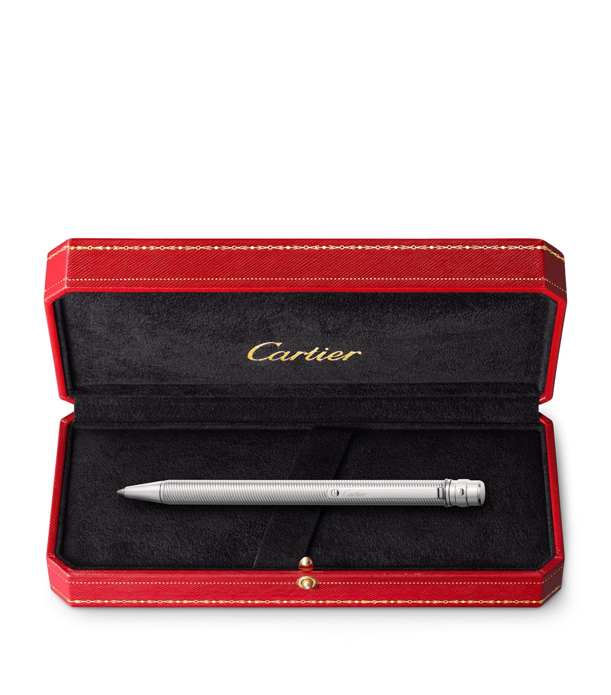 Palladium Santos de Cartier Ballpoint Pen GOODS Harrods   