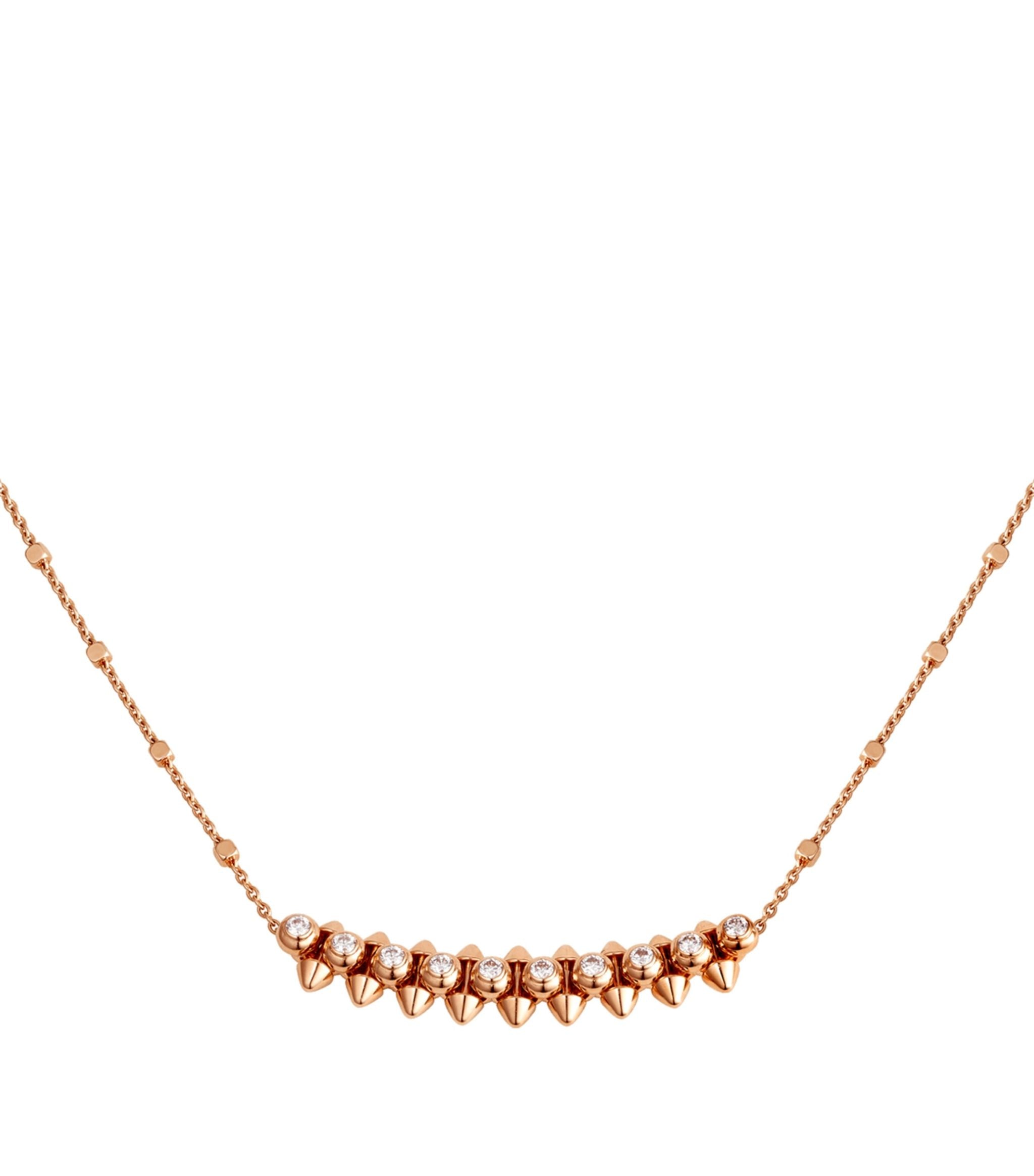 CRB7224745 - Clash de Cartier necklace Medium Model - Rose gold - Cartier